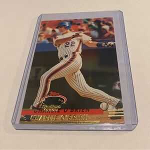Charlie O’Brien Error 1993 Topps Stadium Club Baseball Card #128 Vintage